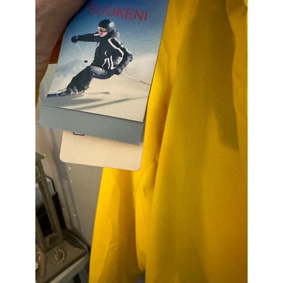 Suokeni Mens Waterproof Ski Jacket Warm Winter snow Coat Hooded Rain coat 2Xl NW - Picture 6 of 12